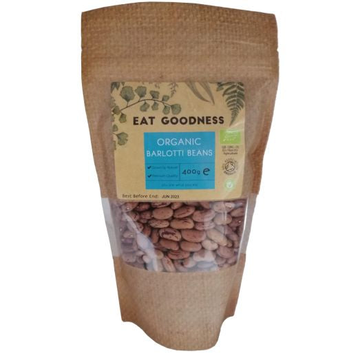 Eat Goodness Organic Borlotti Beans - 400GR