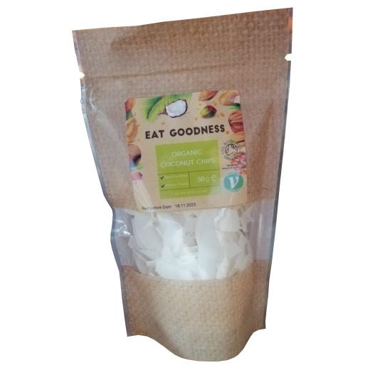 Eat Goodness Organic Coconut Chips - 50GR