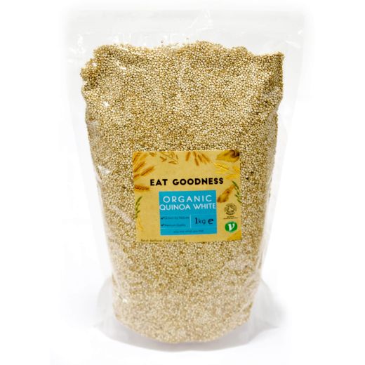 Eat Goodness Organic Quinoa White - 1KG 