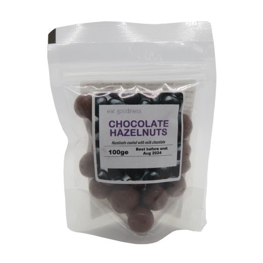 Eat Goodness Milk Chocolate Hazelnuts - 100GR 