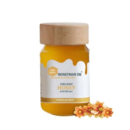 Honeyman Organic Wild Flower Honey- 250Gr