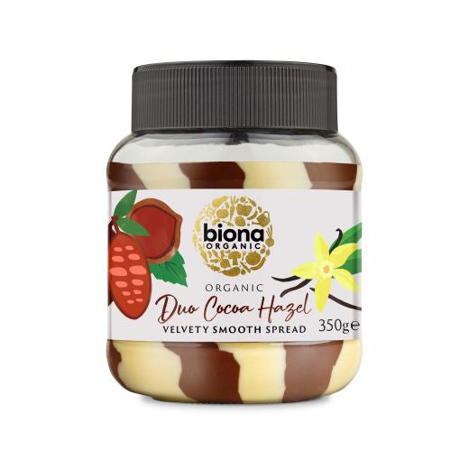 Biona Duo Chocolate Hazelnut Spread - 350Gr