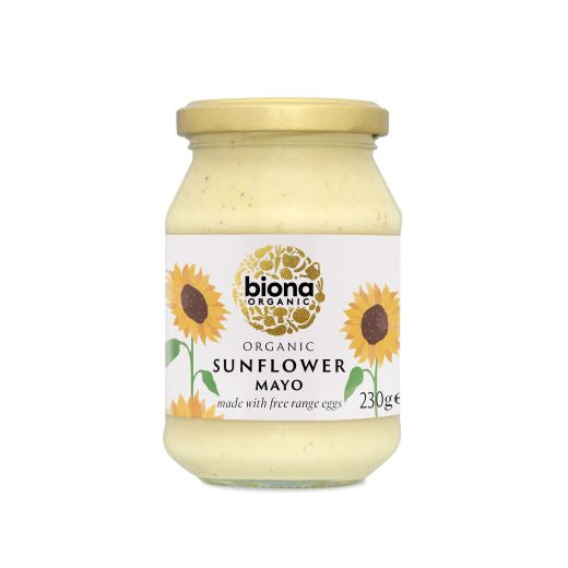 Biona Organic Mayonnaise With Sunflower Oil - 230Gr