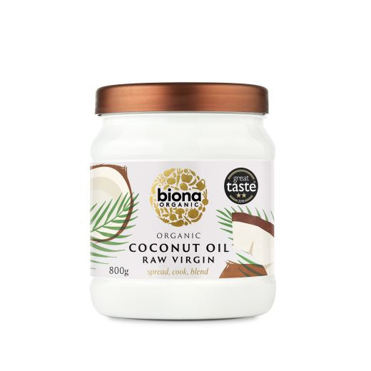 Biona Organic Raw Virgin Coconut Oil - 800Gr