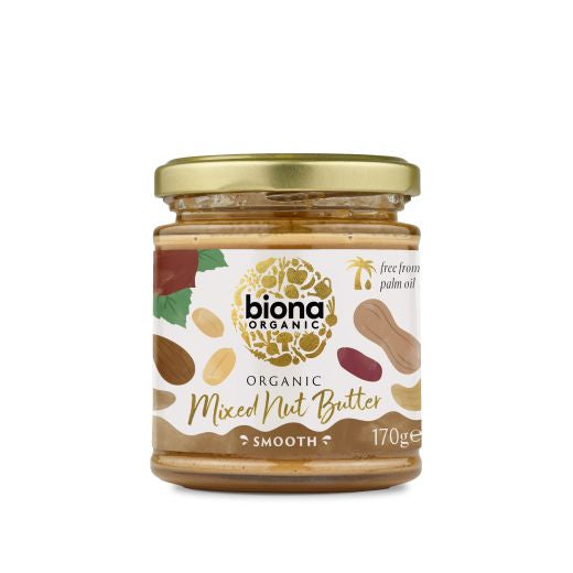 Biona Organic Mixed Nut Butter - 170Gr