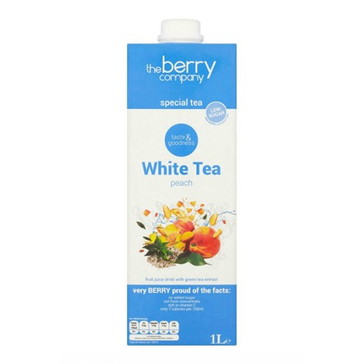 The Berry Company Peach White Tea - 1Lt