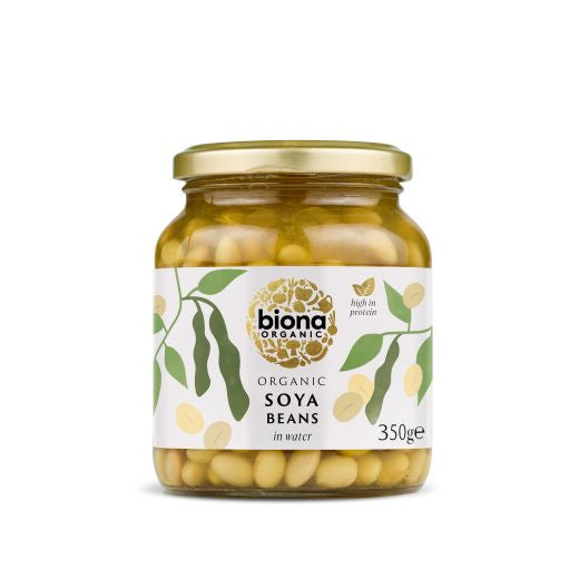 Biona Organic Soya Beans Jar - 350Gr
