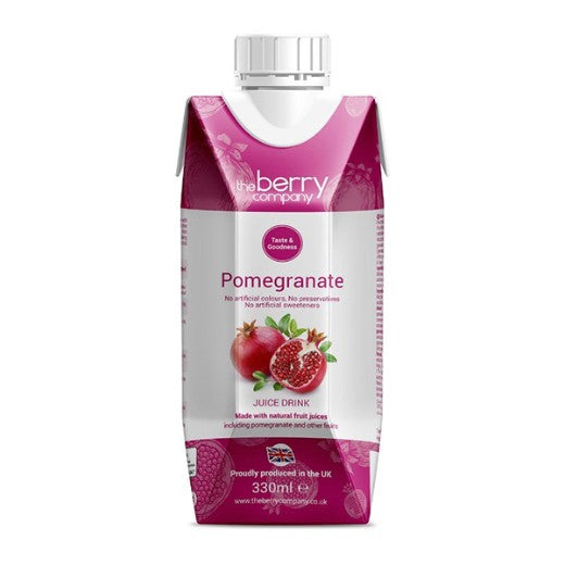 The Berry Company PomeGranate Aronia & Rosehip Juice Drink - 330Ml