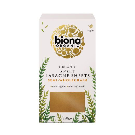 Biona Organic SpeLt Lasagne - 250Gr