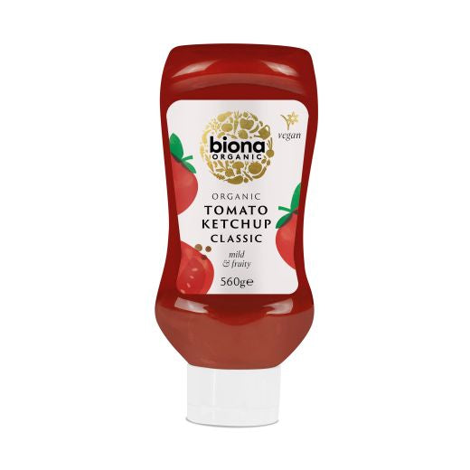 Biona Tomato Ketchup -Classic -Squeezy - 560Gr