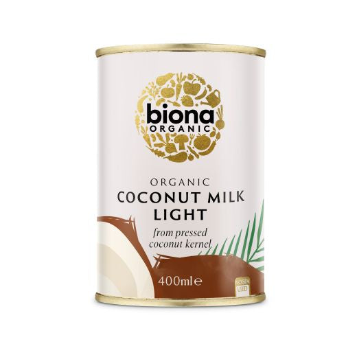 Biona Coconut Milk Light 9% Fat - 400Ml