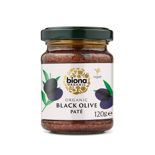 Biona Organic Black Olive Pate - 120Gr