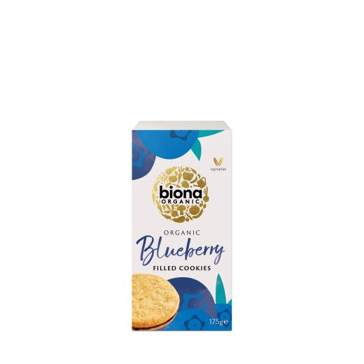 Biona Organic Blueberry Cookies- 175Gr