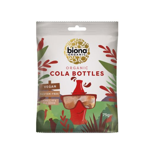 Biona Organic Cola Bottles - 75Gr