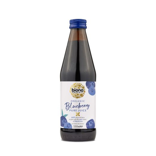 Biona Organic Pure Blueberry Juice - 330Ml