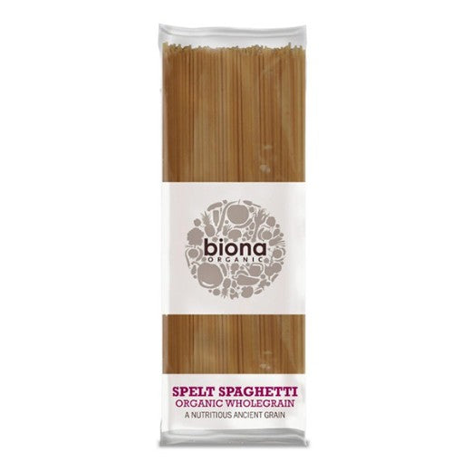 Biona Whole Pasta SpeLt Spaghetti - 500Gr