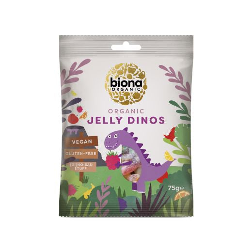 Biona Jelly Dinos - 75Gr