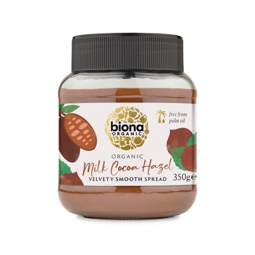 Biona Milk Chocolate Hazelnut Spread - 350Gr