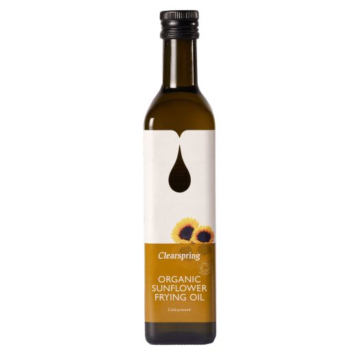 Clearspring Organic Sunflower Frying Oil - 500Ml 