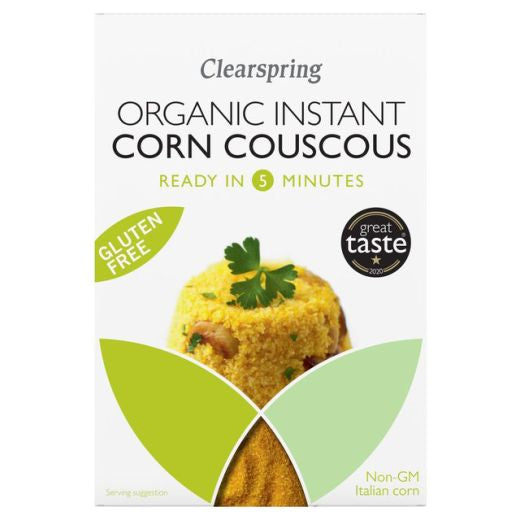 Clearspring Organic Gluten Free Instanst Corn Couscous - 200Gr