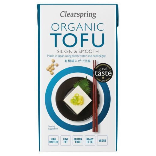 Clearspring Organicanic Tofu Silken & Smooth - 300Gr