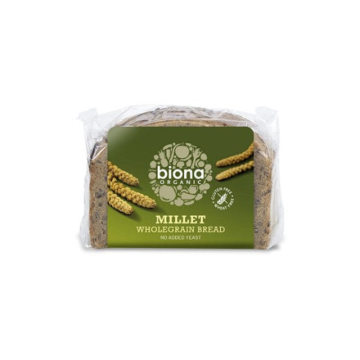 Biona Millet Bread Gf/Yeast~Free Organic - 250Gr