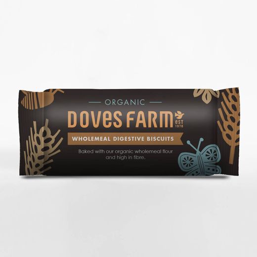 Doves Farm Organic Wholewheat Digestive Biscuits - 200Gr