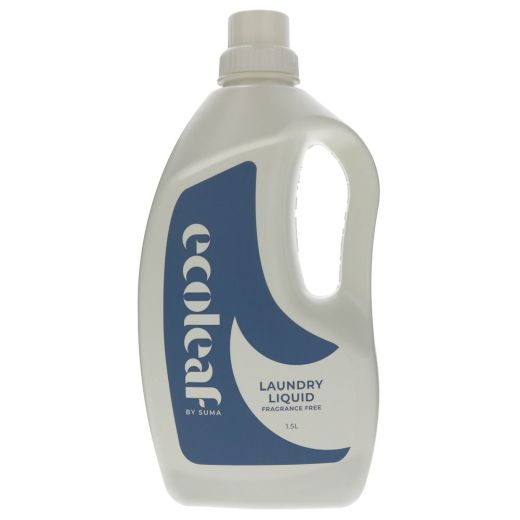 Ecoleaf Laundry Liquid Fragrance Free - 1.5LT
