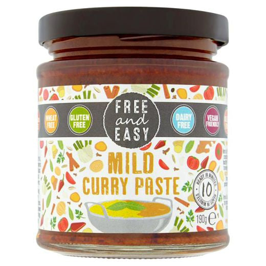 Free & Easy Mild Curry Paste- 190Gr