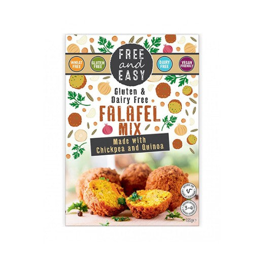 Free & Easy Falafel Mix With Chickpea And Quinoa - 195Gr