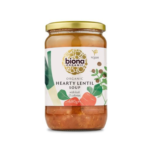 Biona Hearty Lentil Soup Organic - 680Gr