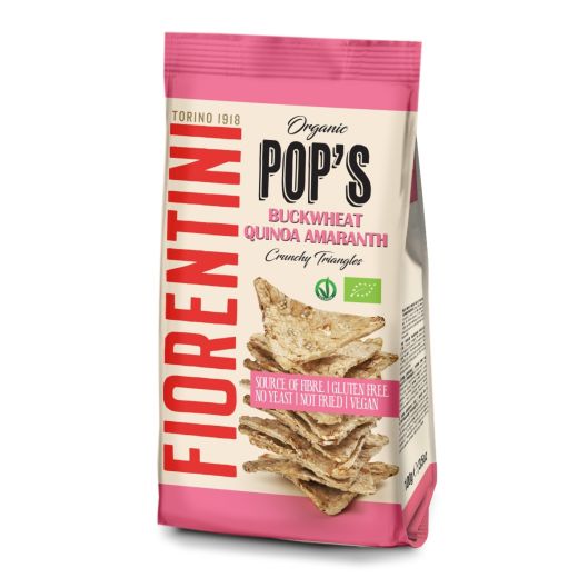 Fiorentini Triangular Buckwheat Quinoa & Amaranth Snack- 80Gr