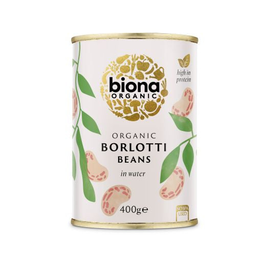 Biona Borlotti Beans - 400Gr