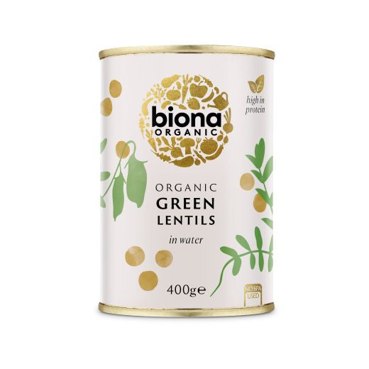 Biona Green Lentils - 400Gr