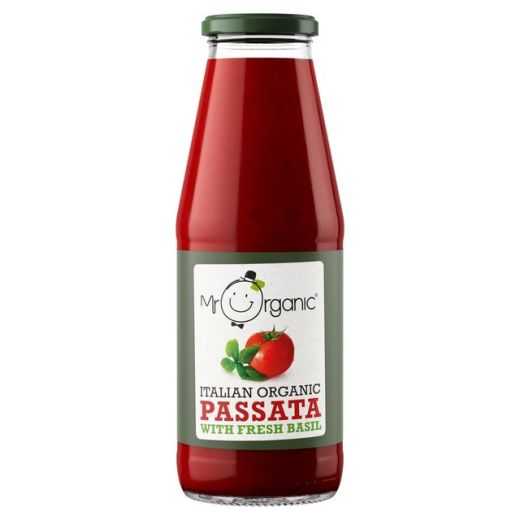 Mr Organic Passata & Basil - 690Gr