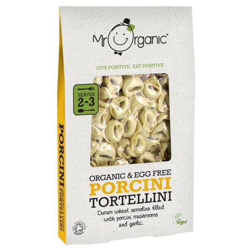 Mr Organic Tortellini With Porcini Mushrooms - 250Gr