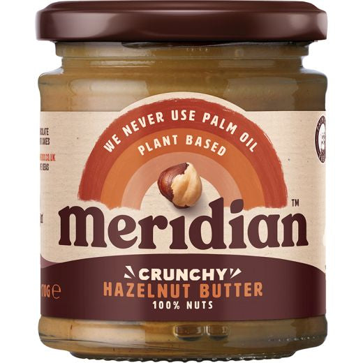 Meridian Crunchy Hazelnut Butter 100%- 170Gr