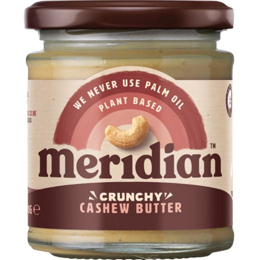 Meridian Cashew Butter Crunchy 100%- 170Gr