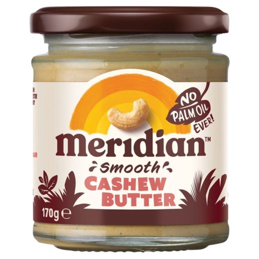 Meridian Smooth Cashew Butter 100% - 170Gr