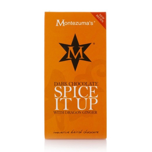 Montezuma's Spice It Up (Dark Chocolate With Ginger) - 90Gr