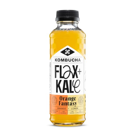 Flax And Kale Kombucha Orange Fantasy - 400Ml 