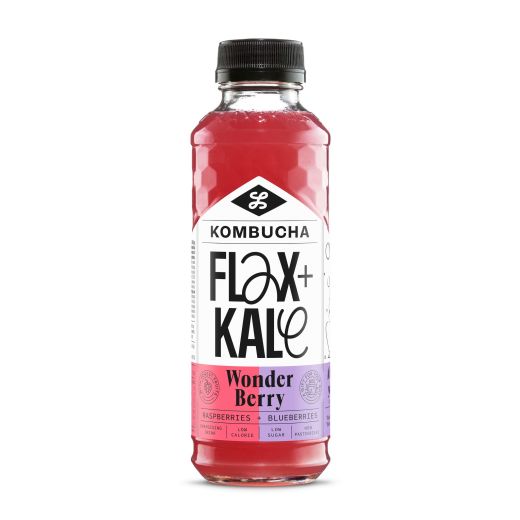 Flax And Kale Kombucha Wonder Berry - 400Ml 