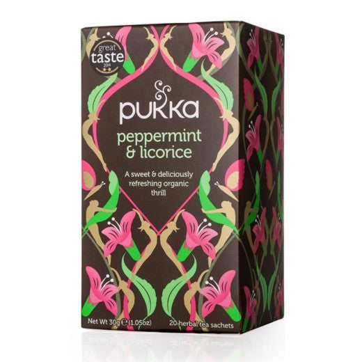 Pukka Peppermint & Licorice Tea - 20 Bags