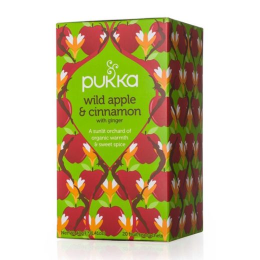 Pukka Wild Apple And Cinnamon Tea - 20 Bags