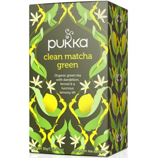 Pukka Clean Matcha Green Tea - 20 Bags
