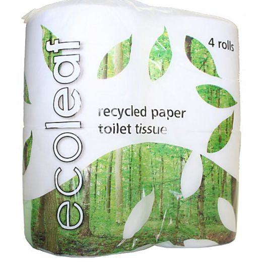 Ecoleaf Toilet Tissue - 4PACKS