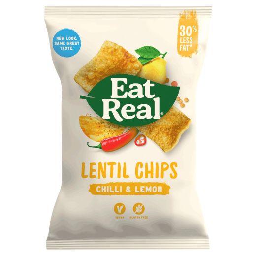 Eat Real Lentil Chilli & Lemon - 113Gr