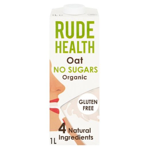 Rude Health Org No Sugar Oat - 1Lt