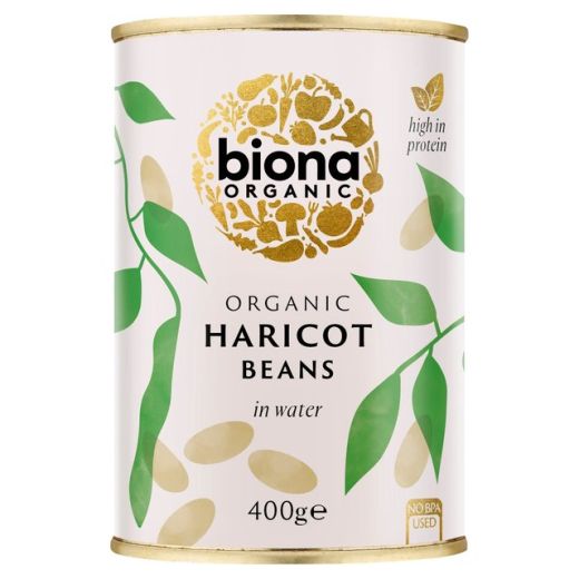 Biona Organic Haricot Beans - 400Gr