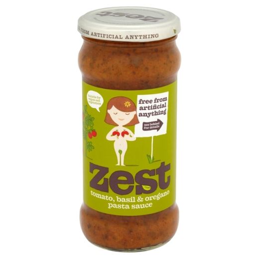 Zest Basil & Oregano Pasta Sauce - 340Gr